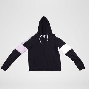 Victoria’s Secret PINK Black Zip Up Hoodie Size Medium